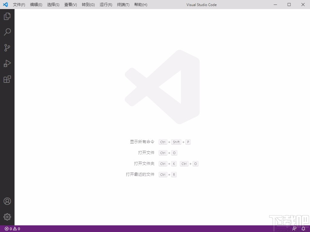 Visual Studio Code显示侧栏的方法