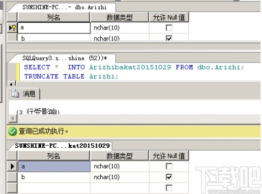 sql server修改表名的操作方法