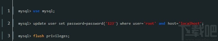 mysql设置密码的操作方法