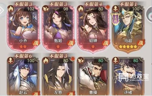 幻想名将录平民最强阵容推荐2025