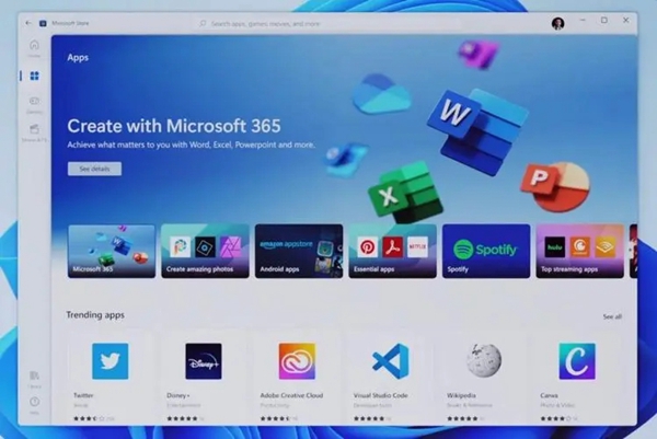 microsoft store下载的软件桌面没有怎么回事