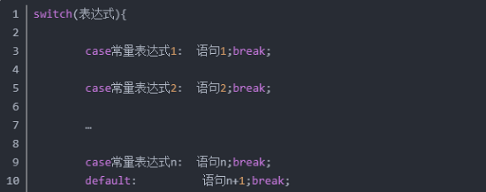default什么意思c语言详情