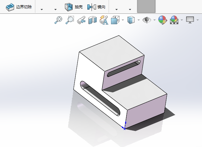 solidworks2024如何设置带边框上色视图效果