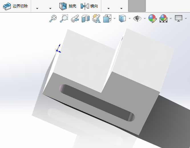 solidworks2024线框零件如何改成上色视图效果
