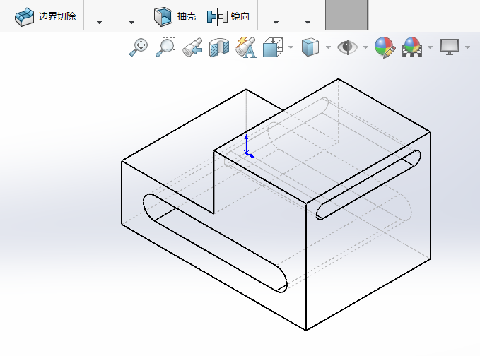 solidworks2024隐藏线可见效果怎么设置