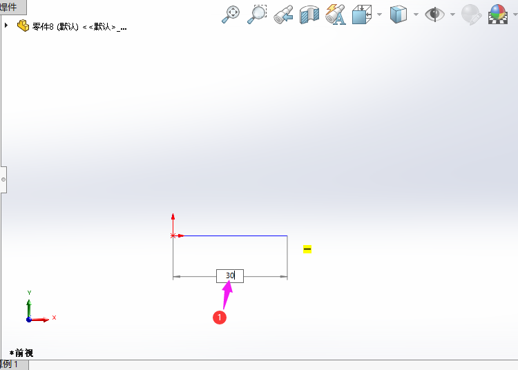 solidworks2024草图直接输入尺寸