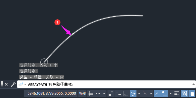 cad如何路径阵列