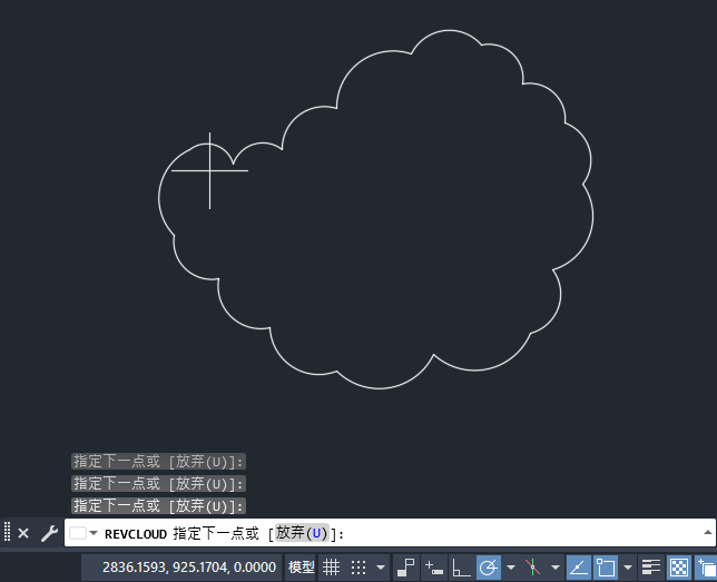 CAD多边形修订线怎么画