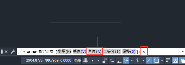 CAD如何绘制60度的构造线