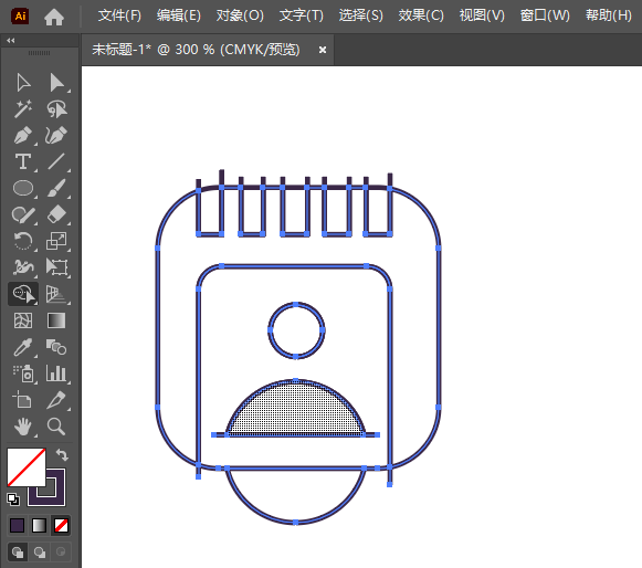 Illustrator如何绘制一个会员磁卡图标