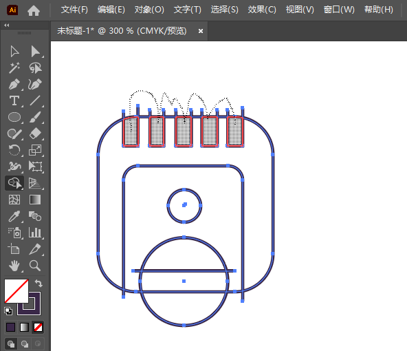 Illustrator如何绘制一个会员磁卡图标