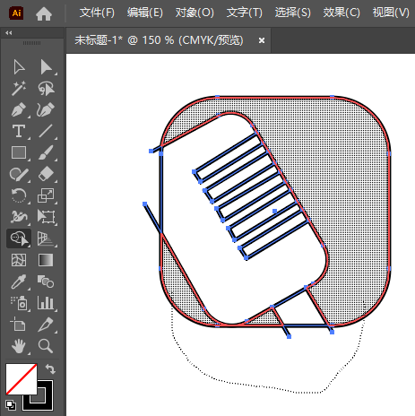 Illustrator绘制一个K歌APP图标