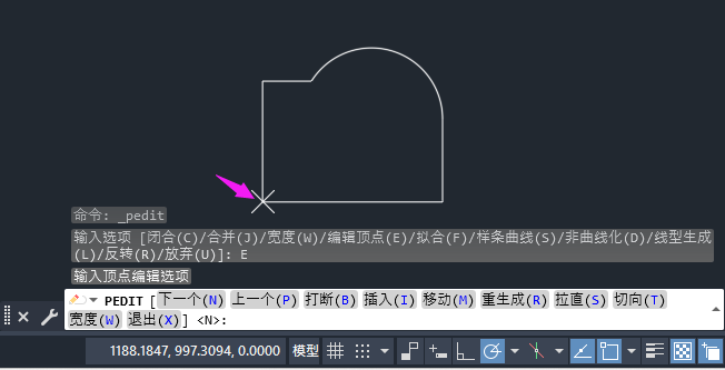 CAD怎么编辑多段线