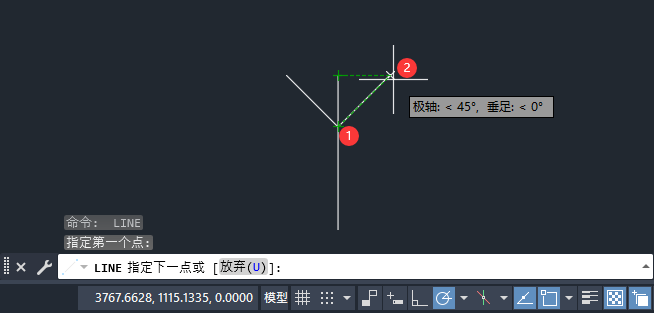 CAD绘制天线一般符号图形