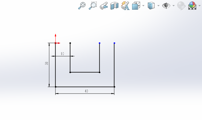SOLIDWORKS草图怎么向内偏移