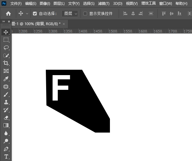 PS绘制一个F4图标