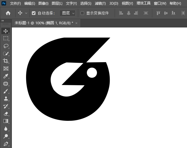 PS如何使用钢笔工具绘制LOGO
