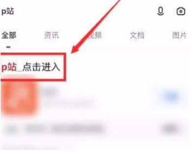 夸克浏览器怎么看p站