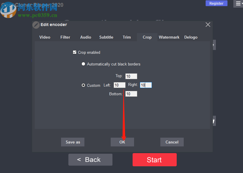 OpenCloner Ripper裁剪视频文件的方法