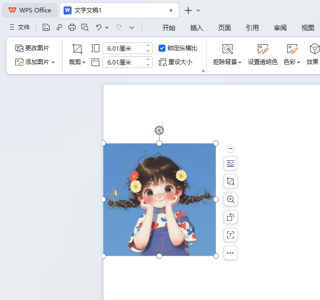 WPS如何将图片对齐页面左边