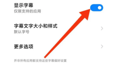 星愿浏览器如何显示字幕