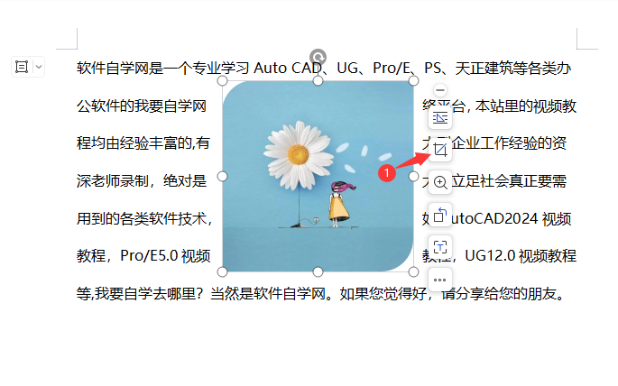 WPS如何把图片裁成等腰三角形