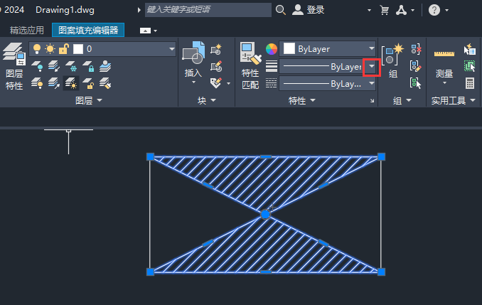 cad填充图案打印不显示怎么办