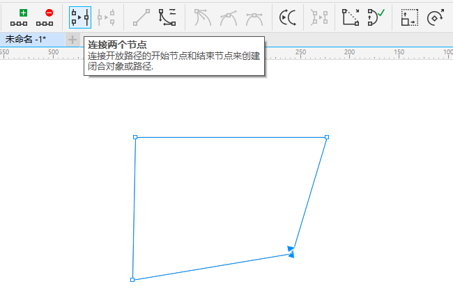 cdr边界闭合但无法填充颜色的处理方法