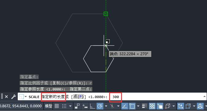 cad多边形只知道高怎么画