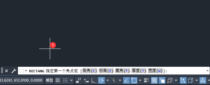 cad画长方形如何定义尺寸