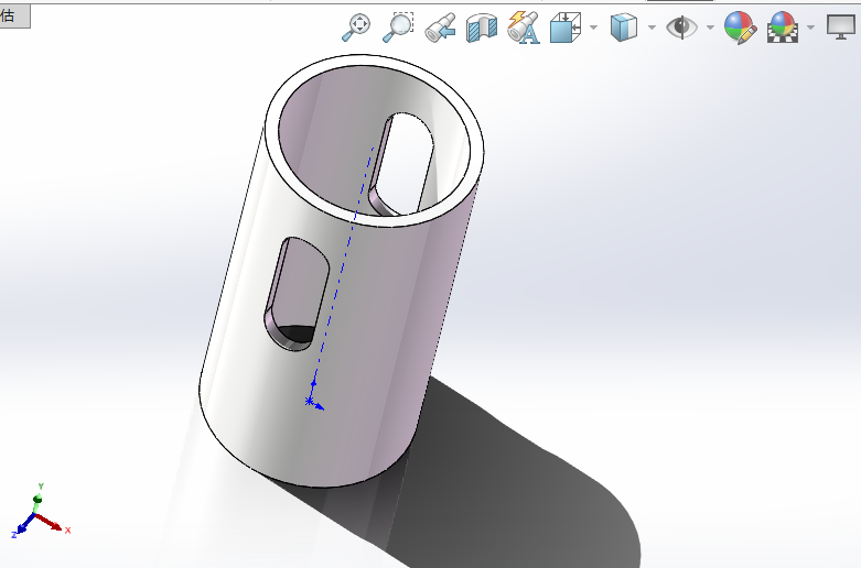 solidworks如何向两边进行拉伸切除