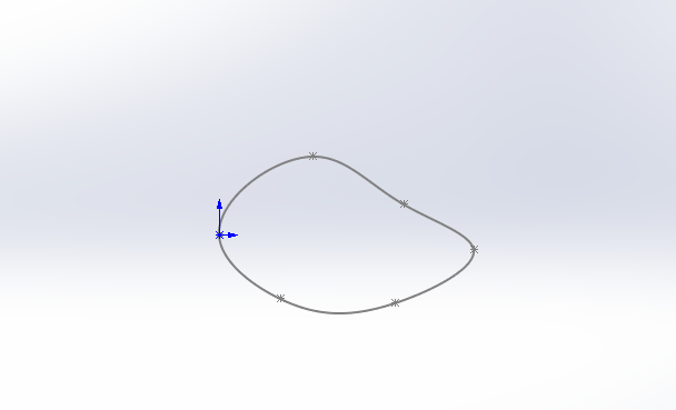 solidworks如何使用样条曲线