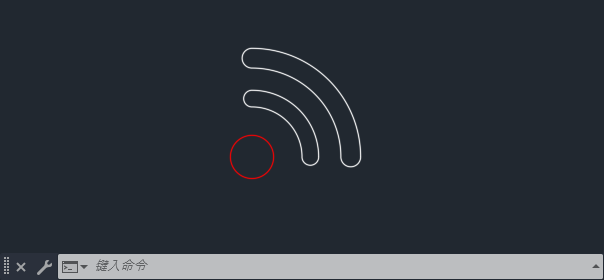 CAD2024创建一个WIFI图标的方法
