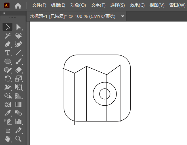 ai如何绘制地图APP图标