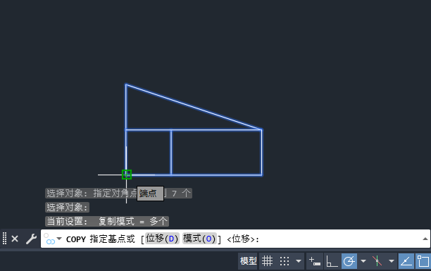 CAD中COPY命令怎么用