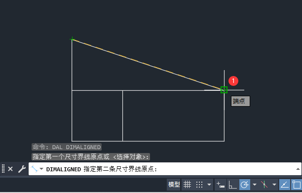 CAD中DAL命令怎么用