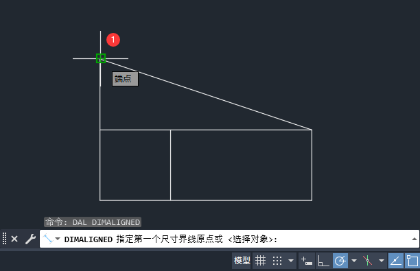 CAD中DAL命令怎么用