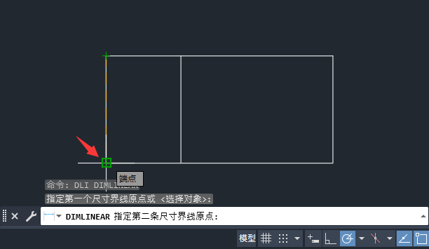 cad中dli命令怎么用