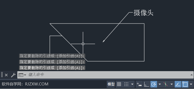 CAD2024如何删除引线的方法