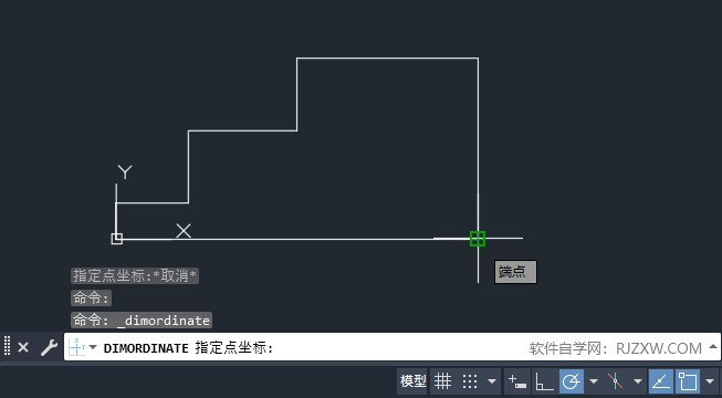 CAD2024如何创建坐标标注