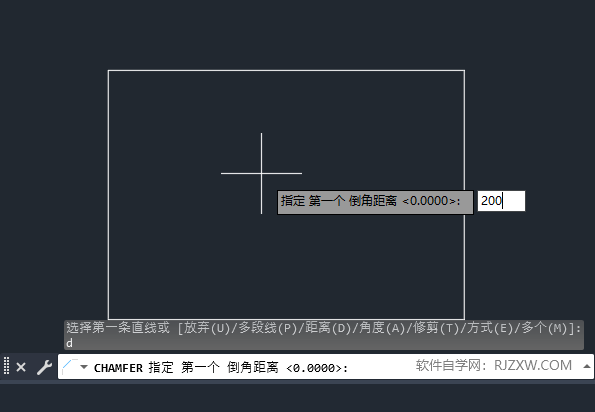 cad矩形倒角工具的详细介绍