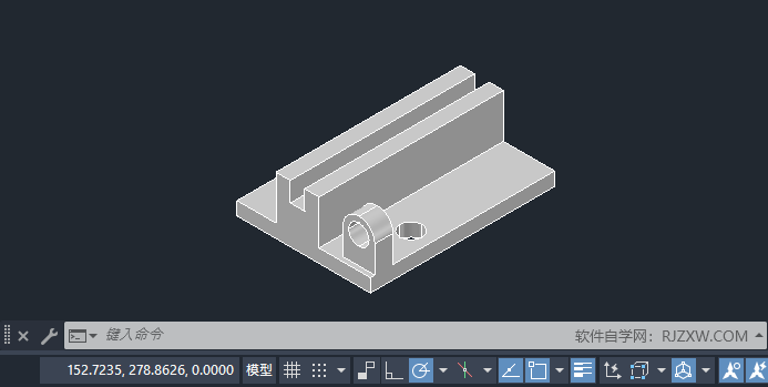 CAD2023怎么着色实体的边