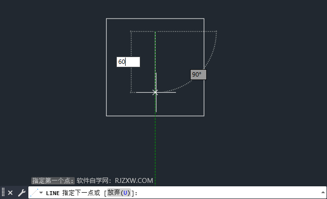 CAD2023绘制感温探测器图例的方法