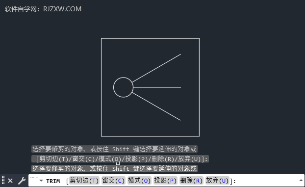 CAD2023绘制气体火灾探测器图例的方法