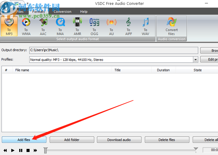 VSDC Free Audio Converter将MP3转换成OGG格式的方法
