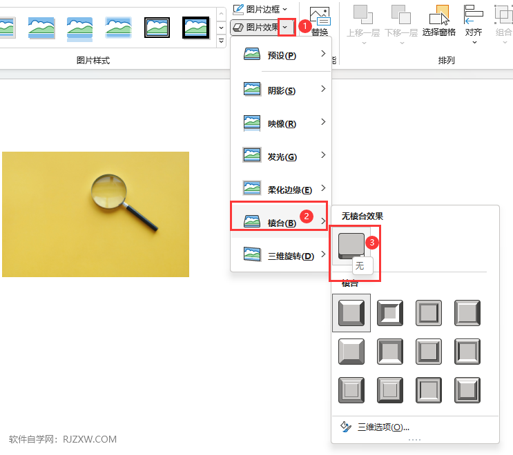 PPT2021清除图片样式的方法