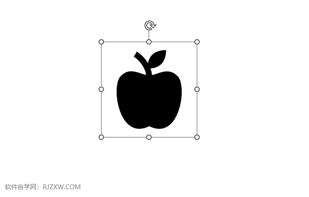 PPT2021怎么插入苹果图标