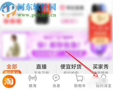 手机淘宝修改登录密码的操作方法