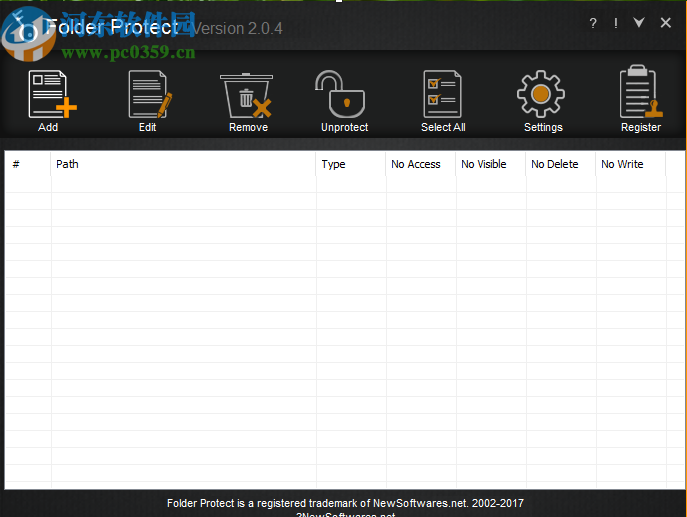 使用Folder Protect设置文件夹权限的方法