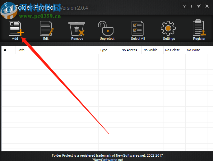 使用Folder Protect设置文件夹权限的方法